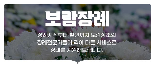 보람장례
